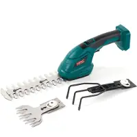 Nac TA-BL-LI-20V - Cisaille à gazon sans fil (20 V, sans batterie, sans chargeur, tondeuse, 100 mm, batterie de 200 mm, diamètre de coupe max. de 8 mm)