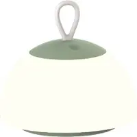 Luxus Europe - Lampe de table Lesbos 3-en-1, vert antique - Lampe de table d'extérieur sans fil, avec hauteur réglable – Rechargeable