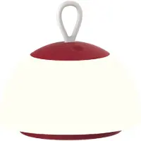 Luxus Europe - Lampe de table Lesbos 3-en-1, Bordeaux - Lampe de table d'extérieur sans fil, avec hauteur réglable – Rechargeable