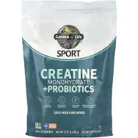 Garden of life , Sport, Créatine Monohydrate + Probiotiques, Non aromatisé, 12,27 oz (348 g)