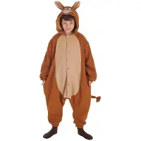 Creaciones Llopis Funny Donkey Kids Costume Marron 3-5 Years Enfants