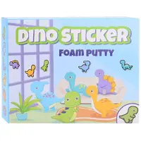 Johntoy Choisis tes propres autocollants en mousse Dino