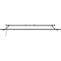 vidaXL Store avec anthracite 4 × 3 m métal