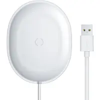 Baseus Jelly Wireless Wireless Charger 15W, blanc