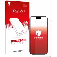 Upscreen Scratch Shield Protection (1 pcs, Apple iPhone 17 Pro), Téléphone portable : film de protection, Transparent