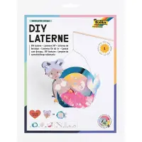 Folia 94301 lantern craft set UNDERWATER DREAMS, bleu métallique