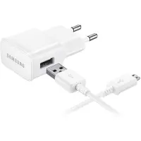 Samsung Chargeur + Câble Original GALAXY (EP-TA50EWE+DCU4AWE) Micro USB 1,55A