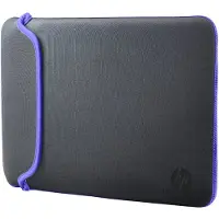 HP Notebook Sleeve - Housse d'ordinateur portable - 15.6" - gris, violet - pour Compaq 15; Presario CQ57; Pavilion Laptop 13, 14, 15
