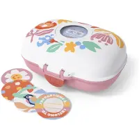 Monbento Boite À Goûter Enfant 600ml Gram Rose Papercut
