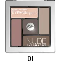 HYPOAllergenic Maquillage-des-yeux Fard-a-paupieresNude Eyeshadow 01 Neutral Cool 5 g ()