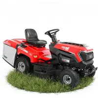 HECHT Tracteur de jardin avec une largeur de coupe de 86 cm et un bac de ramassage de 250 l, 11,9 ch