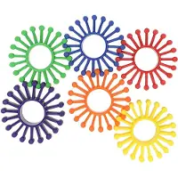 Albatros Disques de construction colorés - 72pcs.