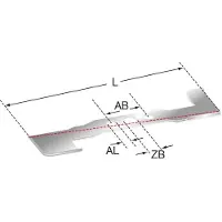 Ratioparts Lame de rechange 22-865; 51 3 cm