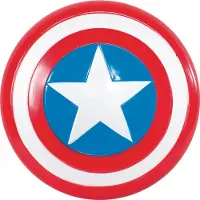 Rubies - Tarcza Captain America dla dzieci, akcesorium premium Avengers