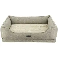 Nobby Lit orthopédique confort carré "CALBU" beige 50 x 39 x 13+5 cm