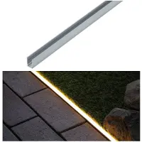 Paulmann Plug & Shine LED Strip Profilé blanc chaud Profilé en aluminium