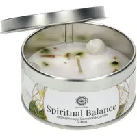 Green tree BOUGIE SPIRITUAL BALANCE JASMIN CRISTAL DE ROCHE