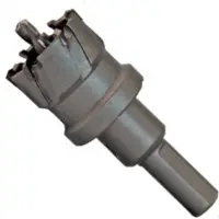 ECEF Scie cloche avec mèche d'alignement. Bit TCT Inox; 43x29 mm
