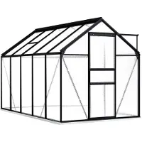 vidaXL Ensemble de salon de jardin 5 pièces avec coussins noir poly rotin