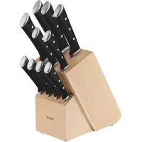Tefal K232SA, 9 cm, acier inoxydable, lot de 10 pièces