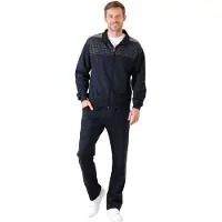 Hajo Sweat-shirt bleu foncé