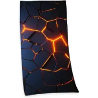 Young Collection Effet 3D Lava Velour (75 x 150 cm)