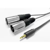 VivoLink 3.5MM CABLE TO 2 X XLR MALE 15M W127058198