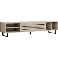 Skye Decor , Safir - Atlantic Pine, Meubles TV, Pin atlantique, 160 x 35 x 40 cm