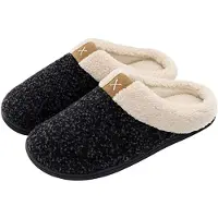 INF Pantoufles Chaudes Et Confortables En Mousse À Mémoire De Forme, Pantoufles Xl