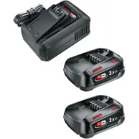 Gardena Kit de démarrage QC AL 18V-44 + 2 x 2,5 Ah SoC (14914-20)