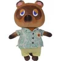Simba Pluszowa figura Tom Nook z gry Animal Crossing, 25 cm, licencjonowana przez Nintendo