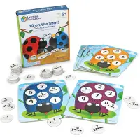 Learning Resources Jeu éducatif de mathématiques - 10 On The Spot Jeu de comptage pour enfants