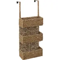 5 Five Panier de rangement - Porte suspendue - 3 étages