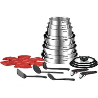 Tefal Ingenio L897sm04 Lot De Casseroles 22 Pièces
