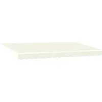 vidaXL , store enroulable crème, 350 x 200 cm, tissu
