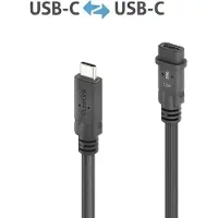 PureLink PureInstall MicroX4, 1 m, USB C, USB C, USB4 Gen 2x2, 20 Gbit/s, noir