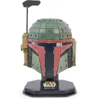 Spin Master Star Wars 4d Boba Fett Helmet Puzzle Multicolore