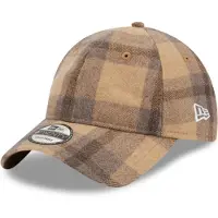 New Era 9twenty Strapback Cap - Melton Check Beige