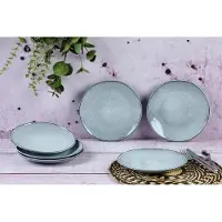Bjorn assiette CLOUD Ø21,5cm - 6 pièces - Gris orage