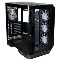 Darkflash DC-DY570-B-ES1, Tour complète, PC, Noir, ATX, EATX, Micro ATX, Mini-ITX, 3x 120 mm, 1x 120 mm