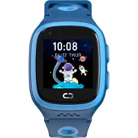 Canyon Montre connectée pour enfants, modèle Zefir KW-49, 4G, GPS, Wi-Fi, couleur bleu