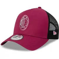 New Era A-Frame Trucker Cap - Ac Milan Ruby