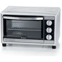 Ariete Cuisinière électrique Bon Cuisine Argenté Noir No, Minifour, Noir, Argent