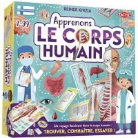 Tactic Let's learn Our Amazing Body, Jeu de société, Apprentissage, 7 ans et plus, 15 min, Jeu familial