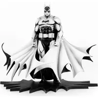 Pure Arts Batman Px 1/8 Sdcc 2024 Black & White Version 27 Cm Figure Argenté
