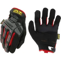 Mechanix Gants M-Pact 52 black / red 10 / Size. Velcro, TrekDry, faux cuir, palm, teeth, Armor (10)