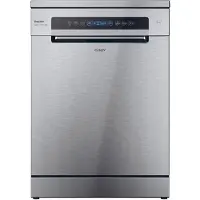 Candy Lave-vaisselle 60cm 14 couverts 44db inox - - CF4E4F0X - rapido'