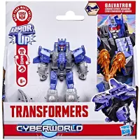 Top 1 Toys Transformers CYBERWORLD Galvatron Armored Cyber Changers, 6 ans