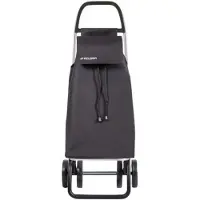Rolser - Poussette De Marché 4 Roues Noir Saq056 Negro