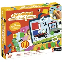 Nathan Jeu de table I am learning Colors And Shapes (FR)